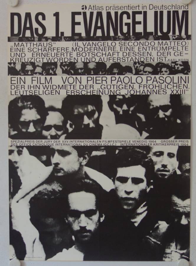 Das erste Evangelium Matthäus originales deutsches Filmplakat